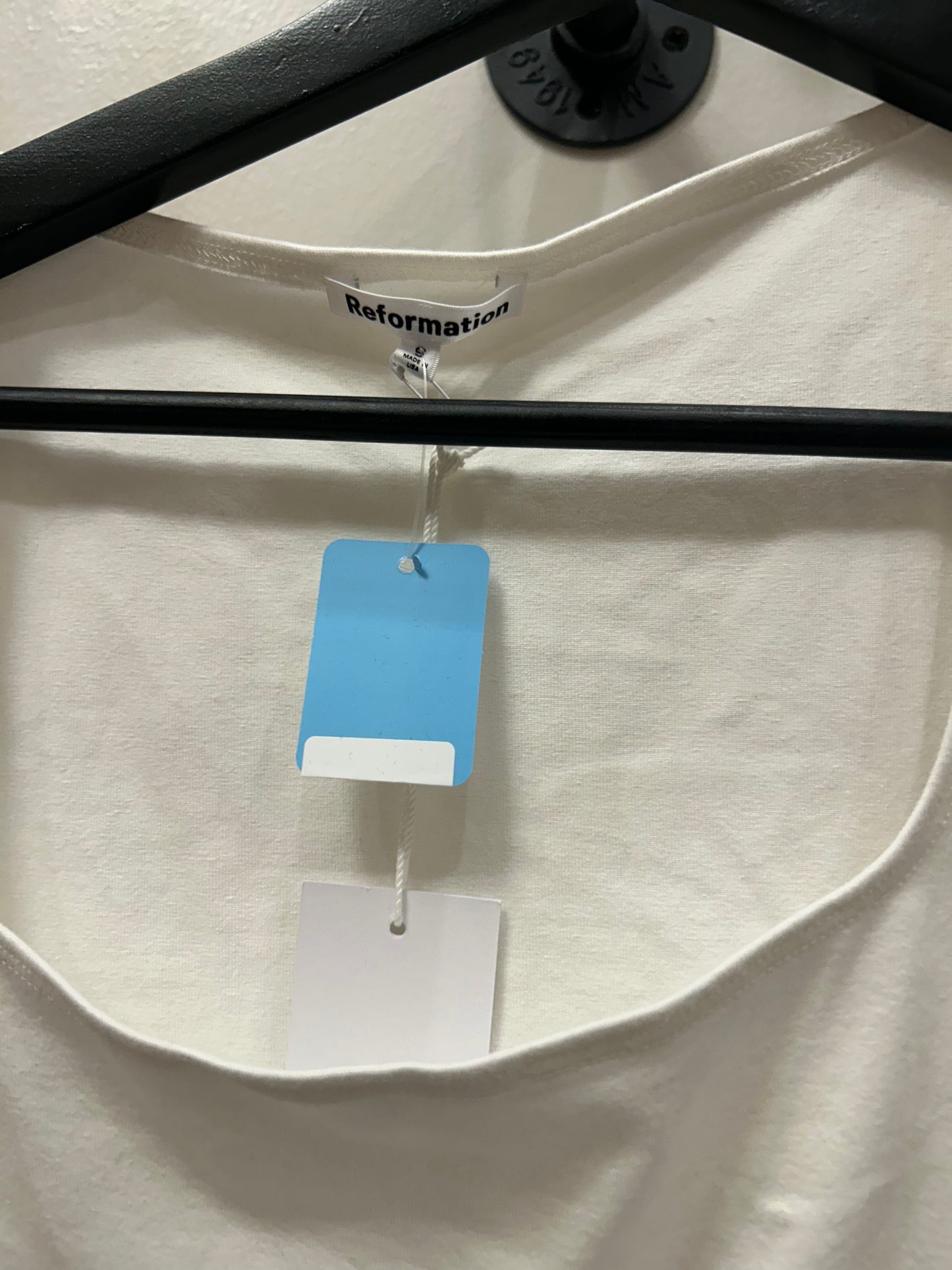 Reformation, White Sleeveless Tank, NWT, Size S