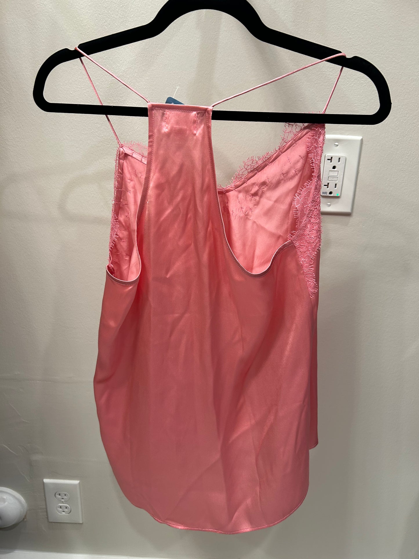 Cami NYC Racerback Silk Camisole Top Primrose Lace, NWT, Small
